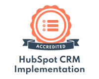HubSpot CRM Implementation Accredited Partner Badge